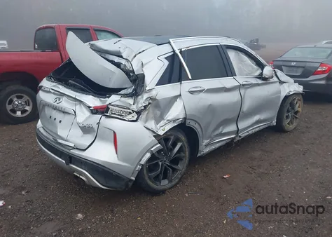 2019 Infiniti Qx50 Essential из США, поврежденный, VIN 3PCAJ5M1XKF138330